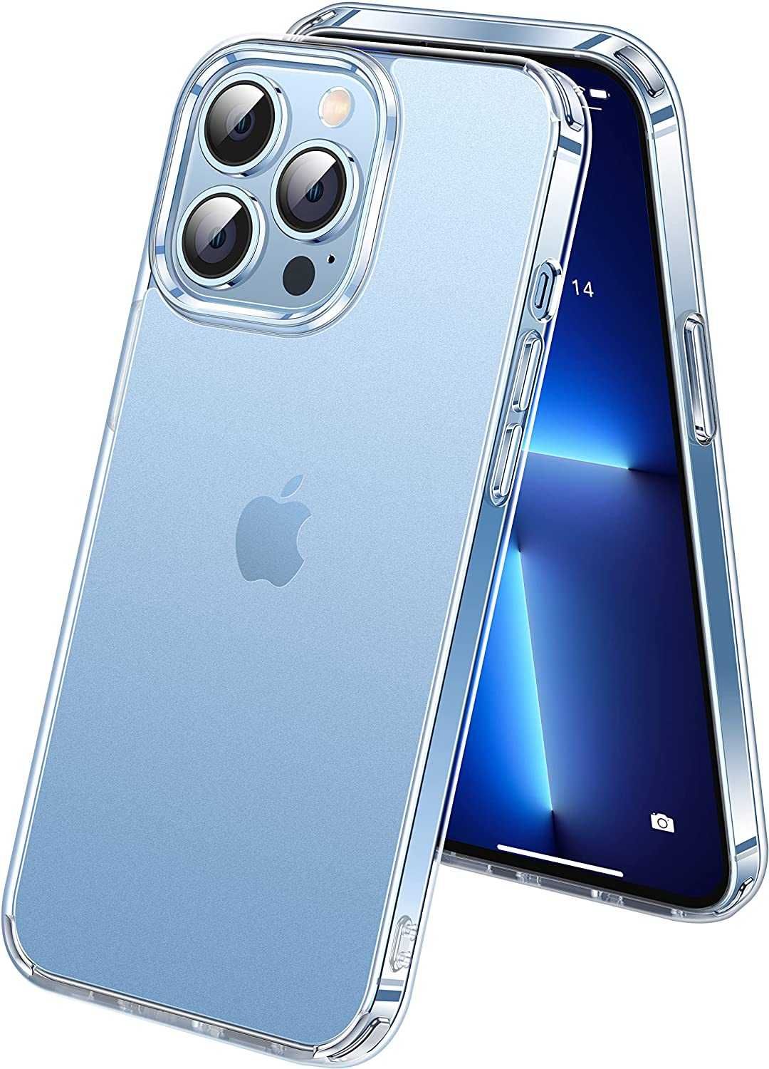 Etui do iPhone 13 PRO MAX Clear Case + Pełne Szkło Hartowane
