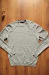 Sweter Superdry szary rozmiar M bawelna kaszmir