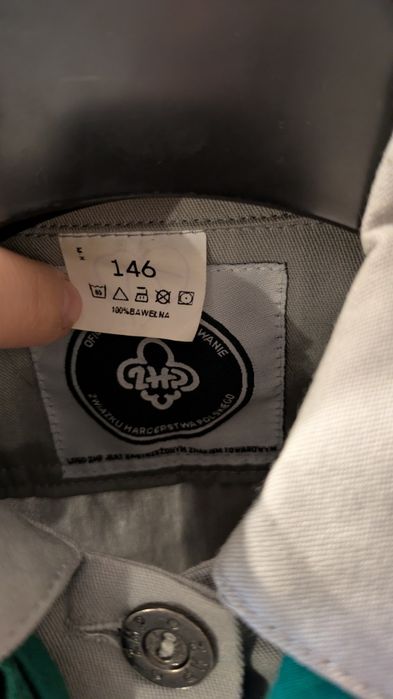 Koszula do munduru ZHP dla dziewczynki 146