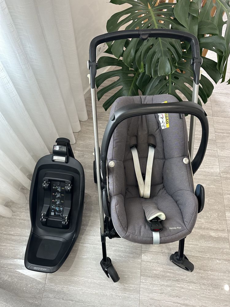 Ovo Bebé Confort + Chassis + Isofix 2way