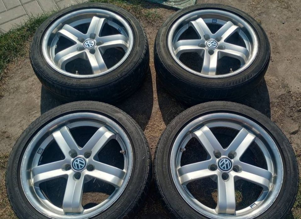 Alufelgi 17 5x100 Volkswagen Golf Bora Seat Leon Toledo Skoda felgi