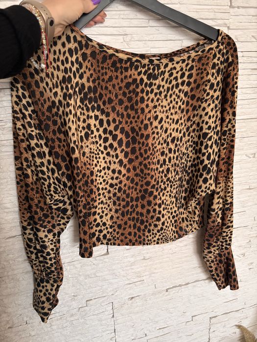 Bluzka kimono panterka