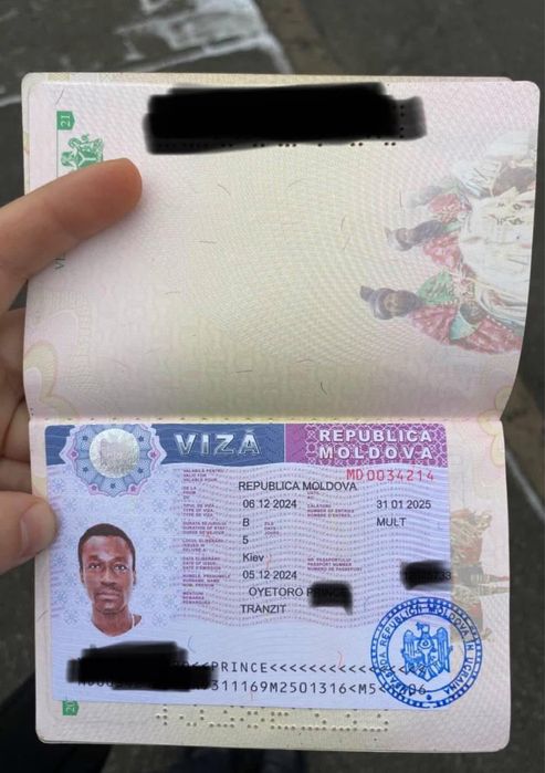 Виза в Молдову / Moldova visa