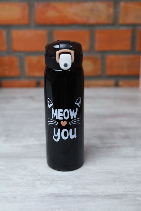 Термос детский с трубочкой, термос для школы, дитячий термос 350мл