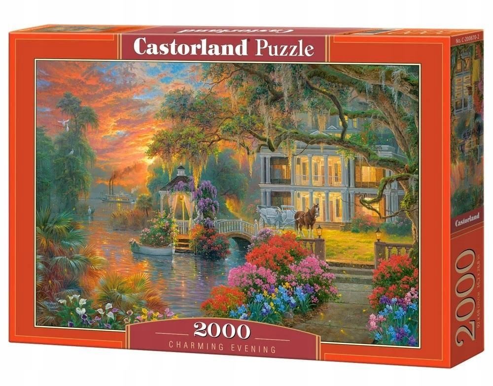 Puzzle 2000 Charming Evening Castor, Castorland
