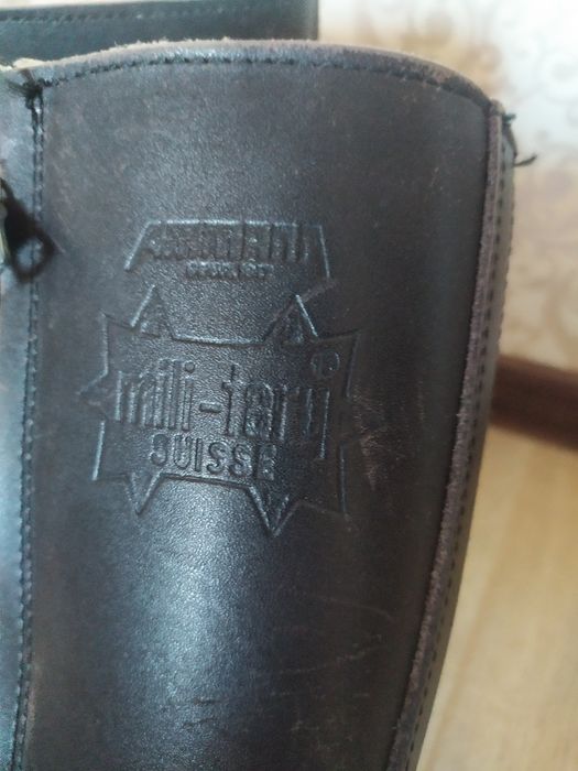 Військові зимові шкіряні чоботи сапоги Ammann Mili-Тary Розмір 44-45