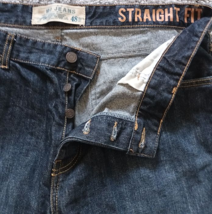 Calças de ganga straight fit