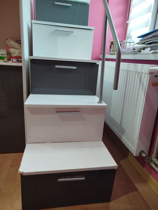 REZERWACJA Za darmo antresola z biurkiem, łóżko piętrowe