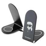 Ładowarka Karl Lagerfeld Ikonik MagSafe indukcyjna 15w składana 2w1 -