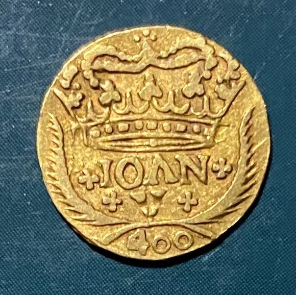 Moeda de ouro D. JOAO V Pinto 480 Reis 1720