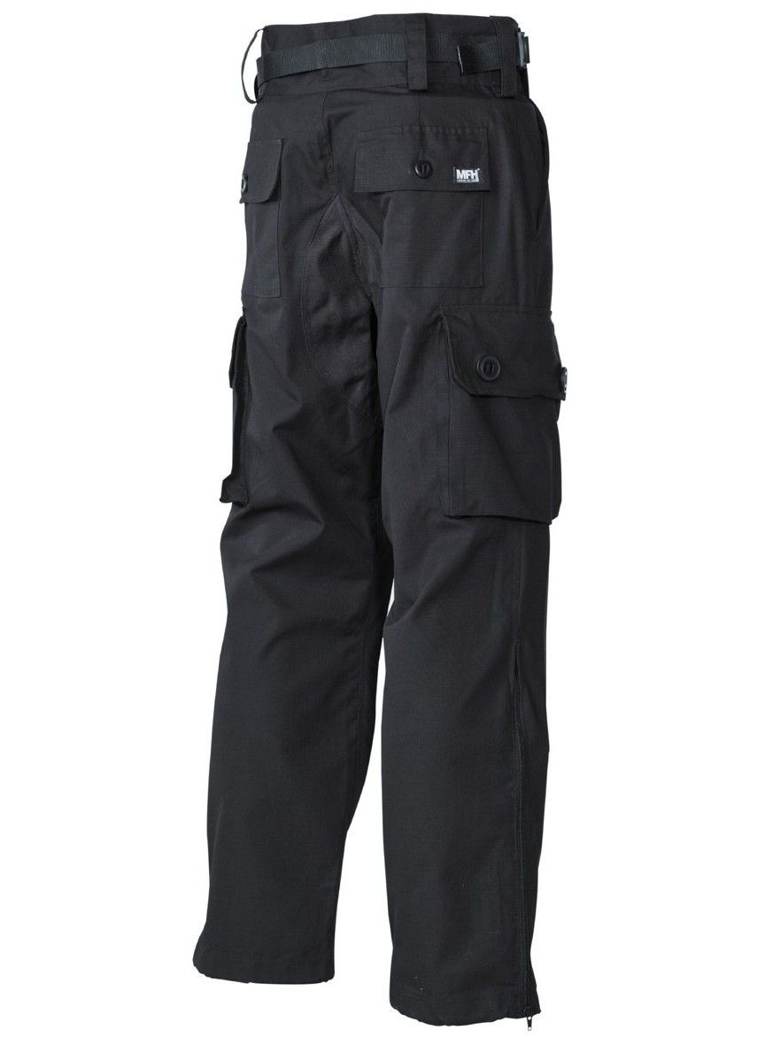 spodnie kommandohose "smock" rip stop czarne s