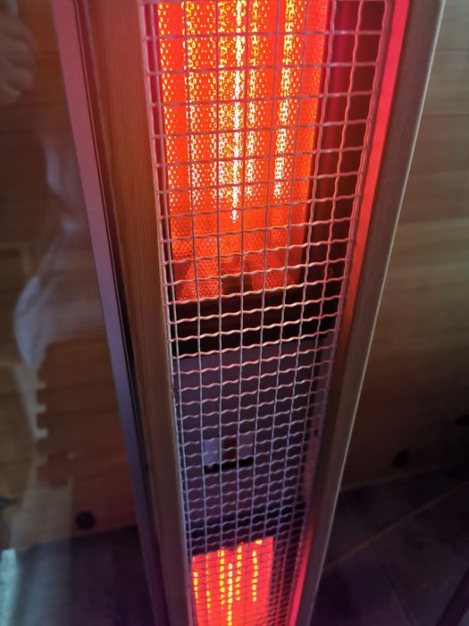 Okazja luksusowa sauna fotelowa infrared jednoosobowa z funkcją masażu