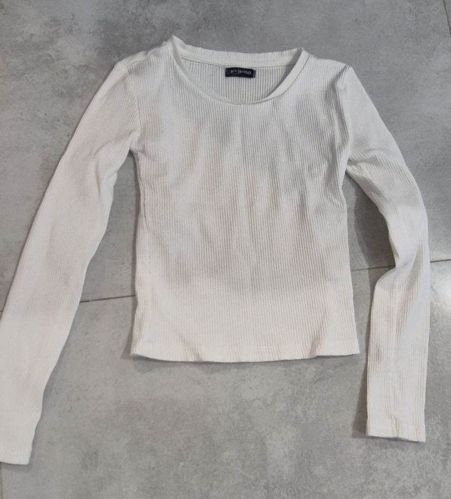 Prążkowana bluzka Sinsay xxs