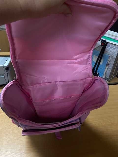 рюкзак шкільний для дівчинки довжиною 32 см