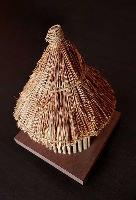 Miniatura de palhota (Moçambique)