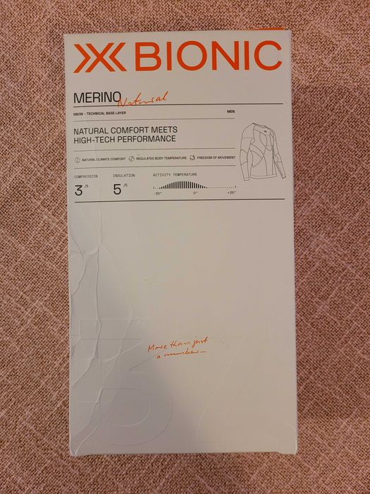 Koszulka termoaktywna męskia X-Bionic Merino