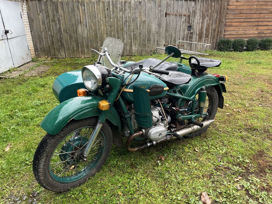 Урал М 66 мотоцикл с коляской