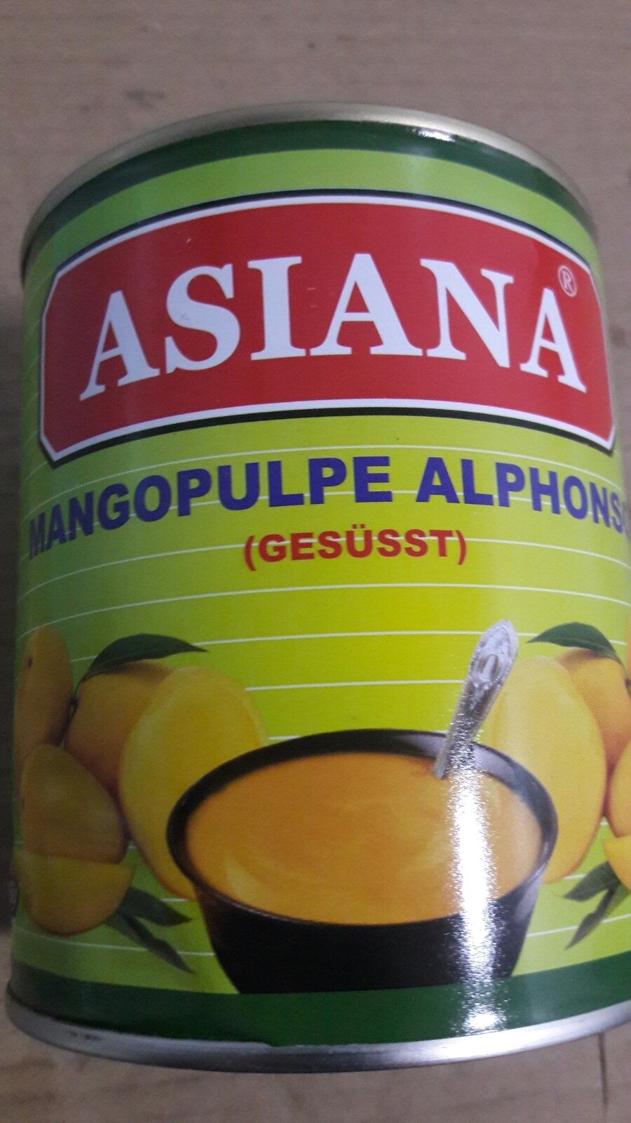 Пюре манго Альфонсо Asiana 90%