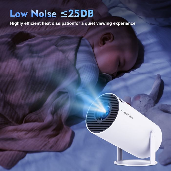 Projektor HY300 PRO 2024// 4K WIFI SMART ANDROID