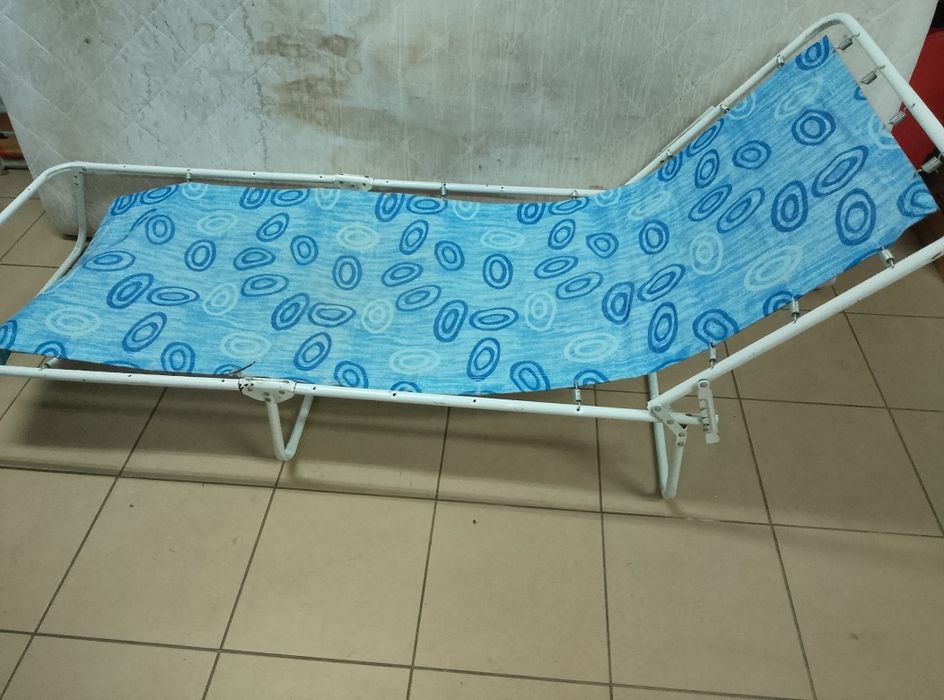 Łóżko turystyczne polowe 180x60x25 cm