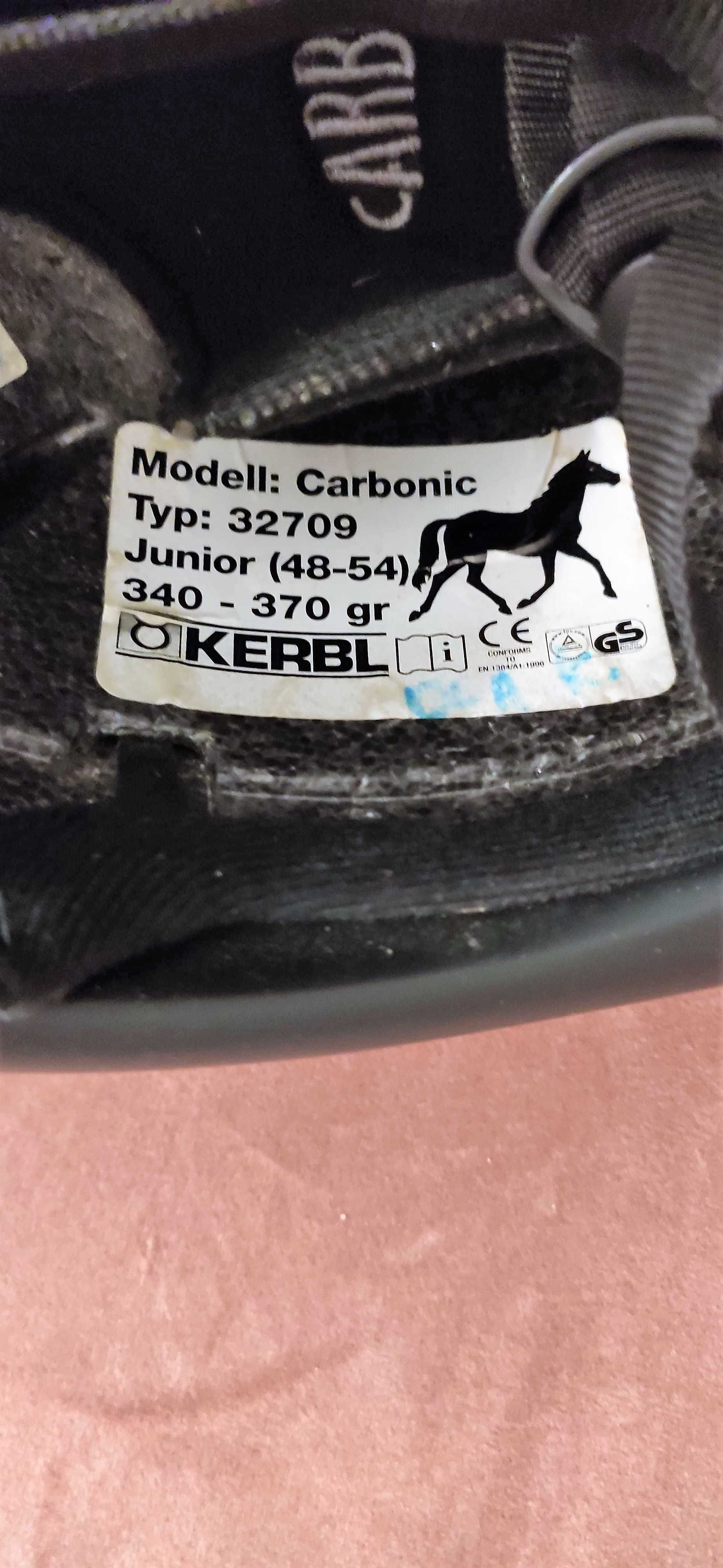 kask jeździecki  carbonic junior