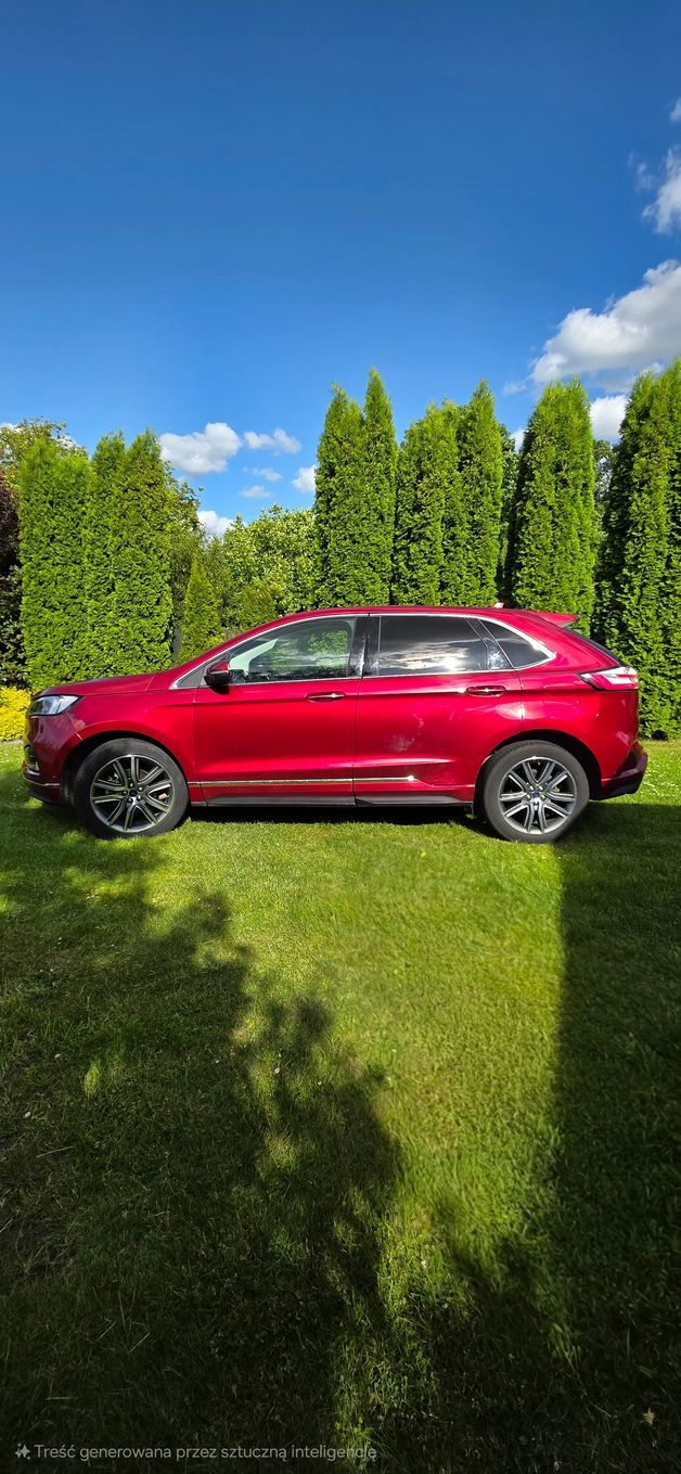 Ford Edge 2.0 Benzyna Titanium Ruby Red