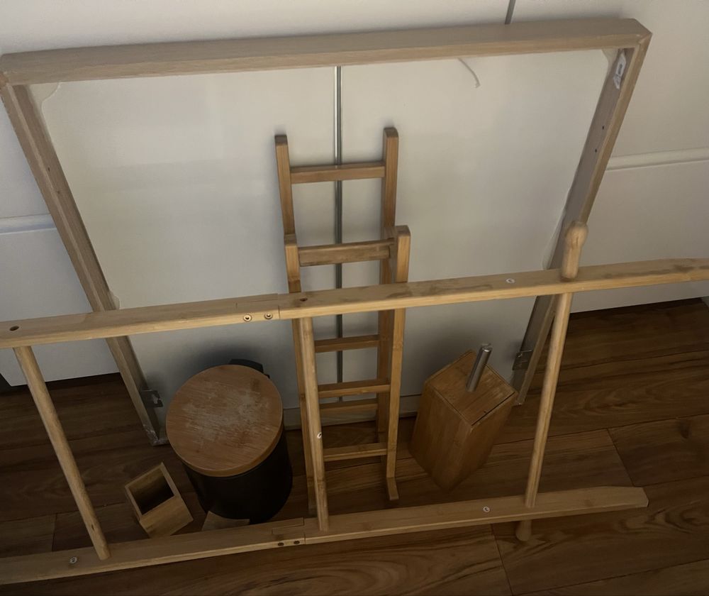 Łazienka bambus ikea wyposażenie jak godmorgon