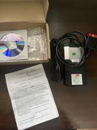Мультимарочный сканер Delphi DS 150 + подарок диодная контролька