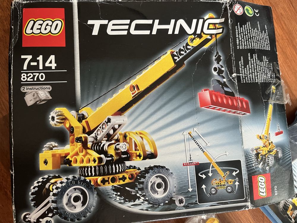 LEGO Technic 8270 Rough Terrain Crane — оригінал, раритет, б/в