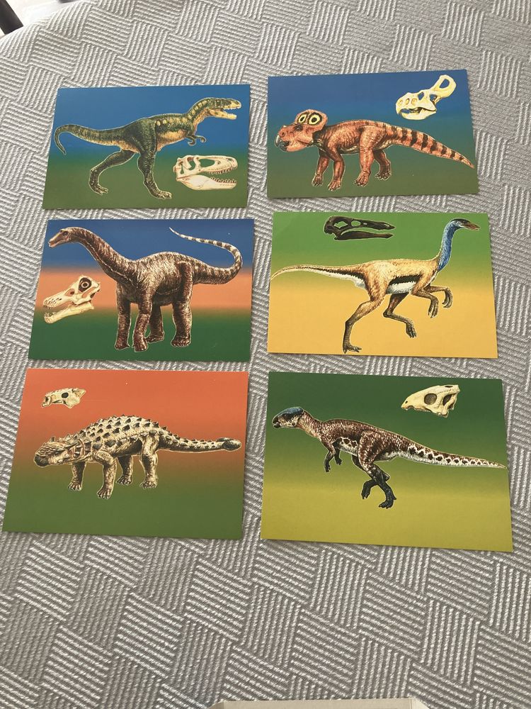 Pocztowki z dinozaurami
