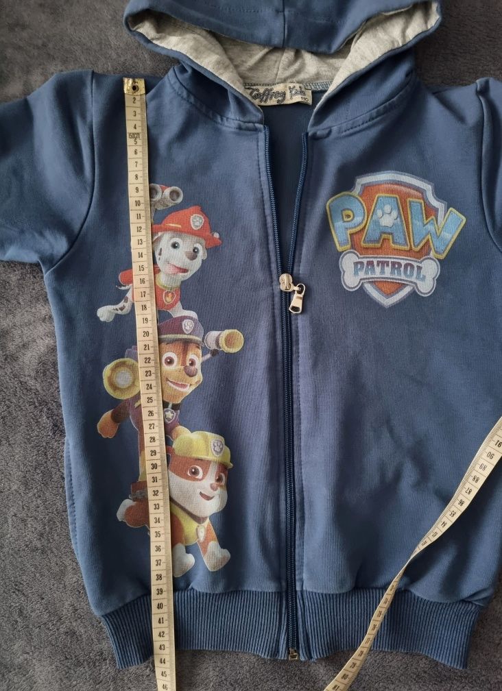 Bluza na zamek psi patrol 95% bawełny
