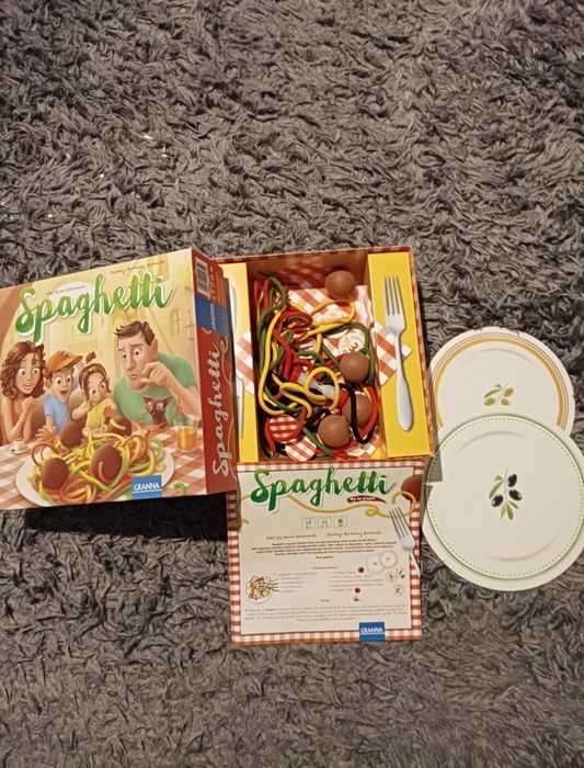 Gra edukacyjna zręcznościowa spaghetti Granna 6 lat