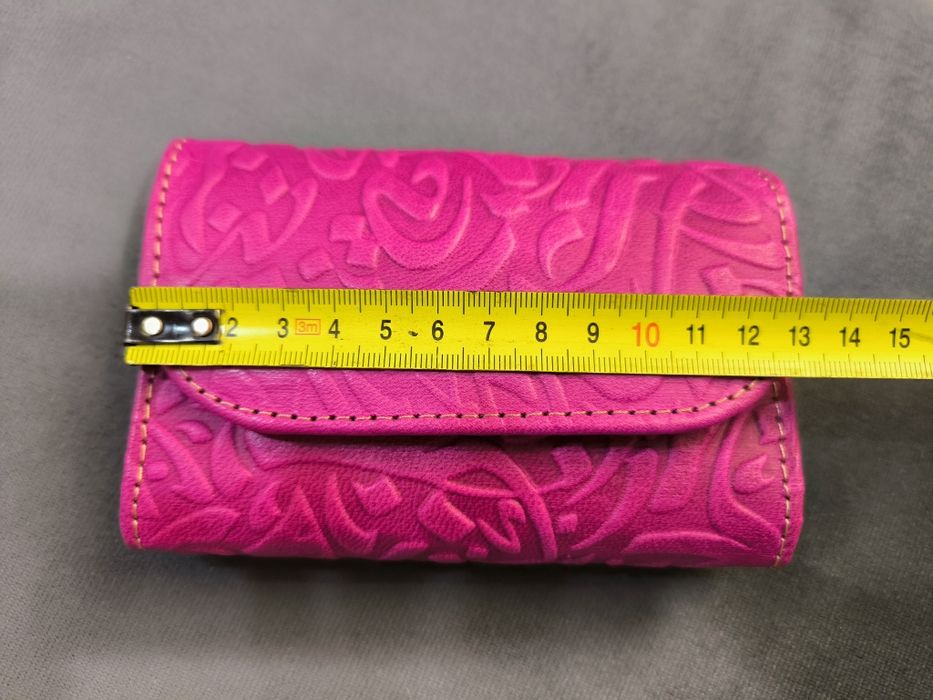 Яркий кошелек из Туниса, кожа