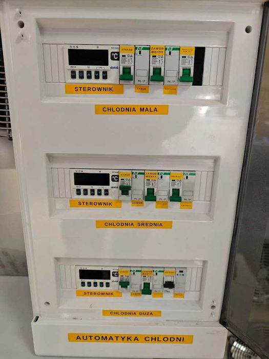 Kompletny zestaw komory chłodniczej do 120m3 – AREA + Modine + Dixell