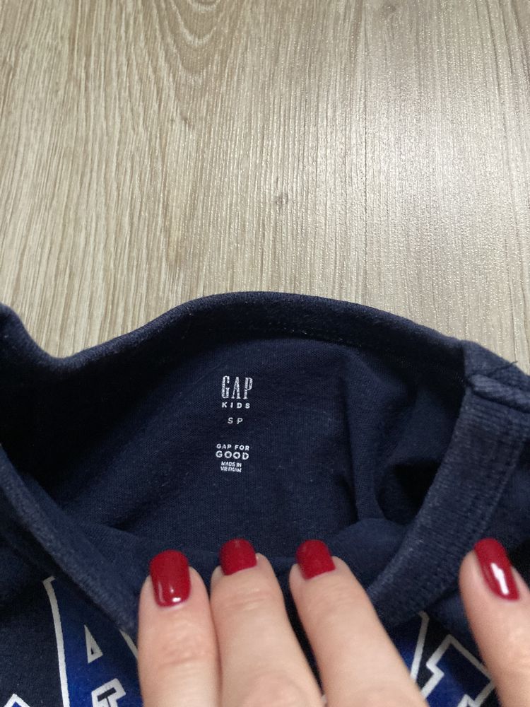 Bluza i tshirt GAP, r. 6-7 lat