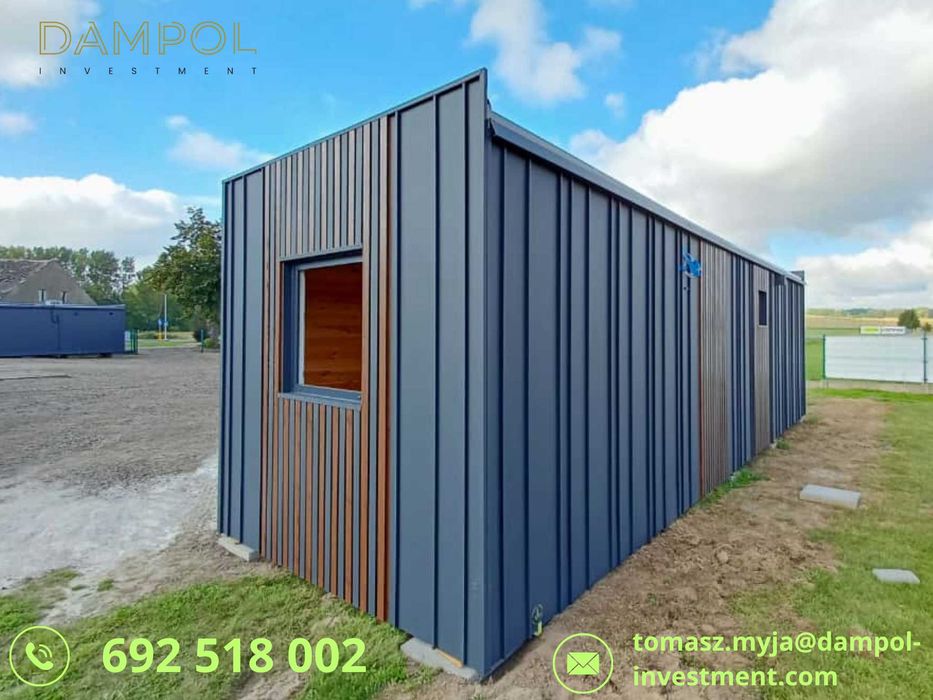 domek mobilny całoroczny - 30 m² / kontener /domek letniskowy