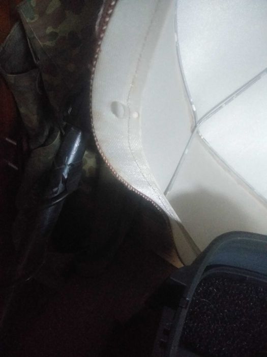 Piękny ogromny stary abażur do lampy stojącej