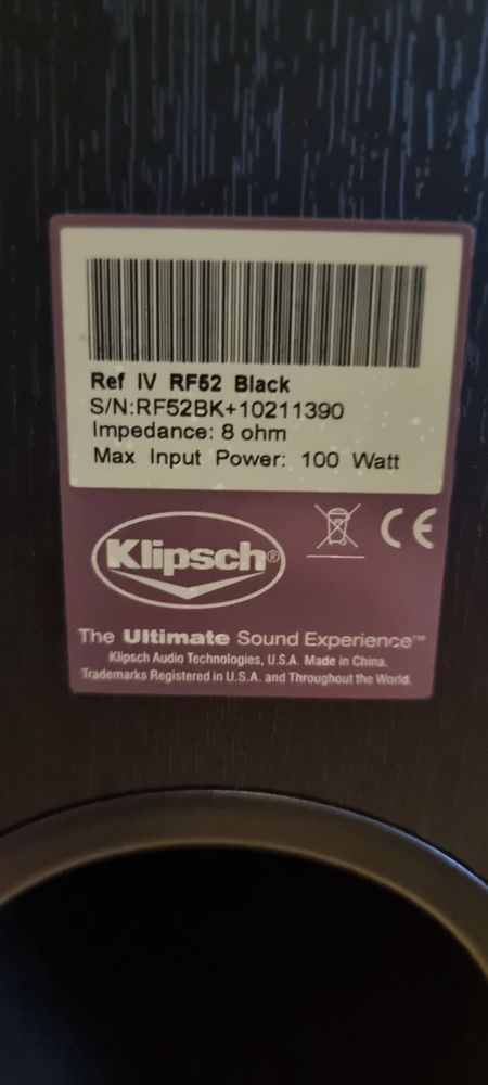 Głośniki podłogowe Klipsch rf52