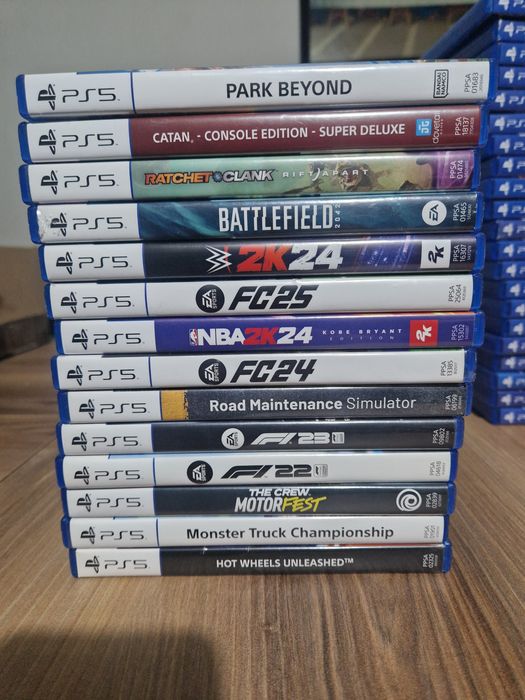 Varios jogos de ps5
