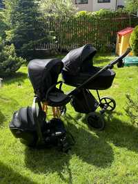 Wózek Roan Ivi + fotelik Britax Romer Baby-Safe Pro