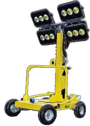 Torre de Iluminação p/ gerador KOMPAK ilumina 2500 m² AP28