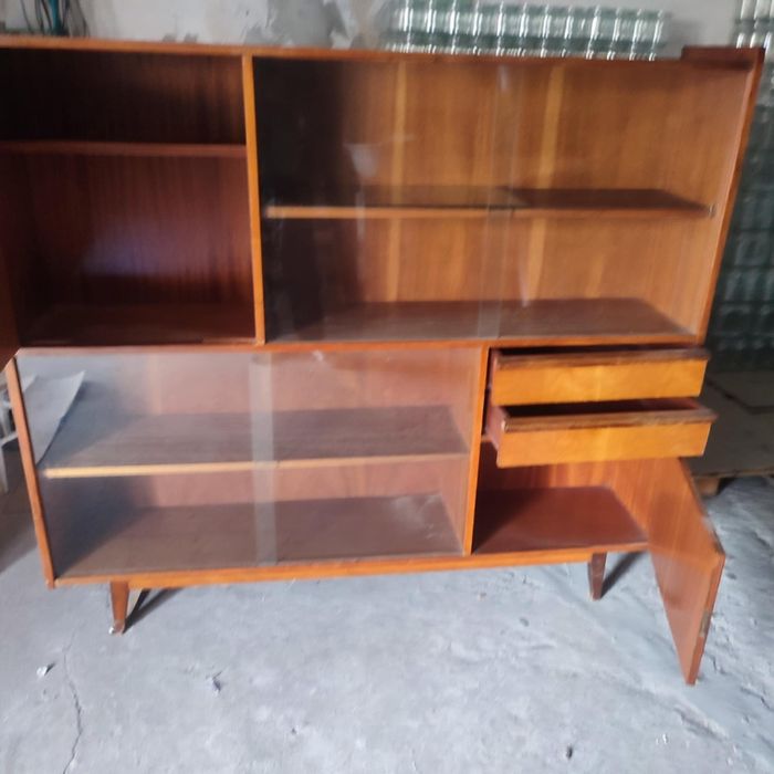 Witryna kredens meble PRL