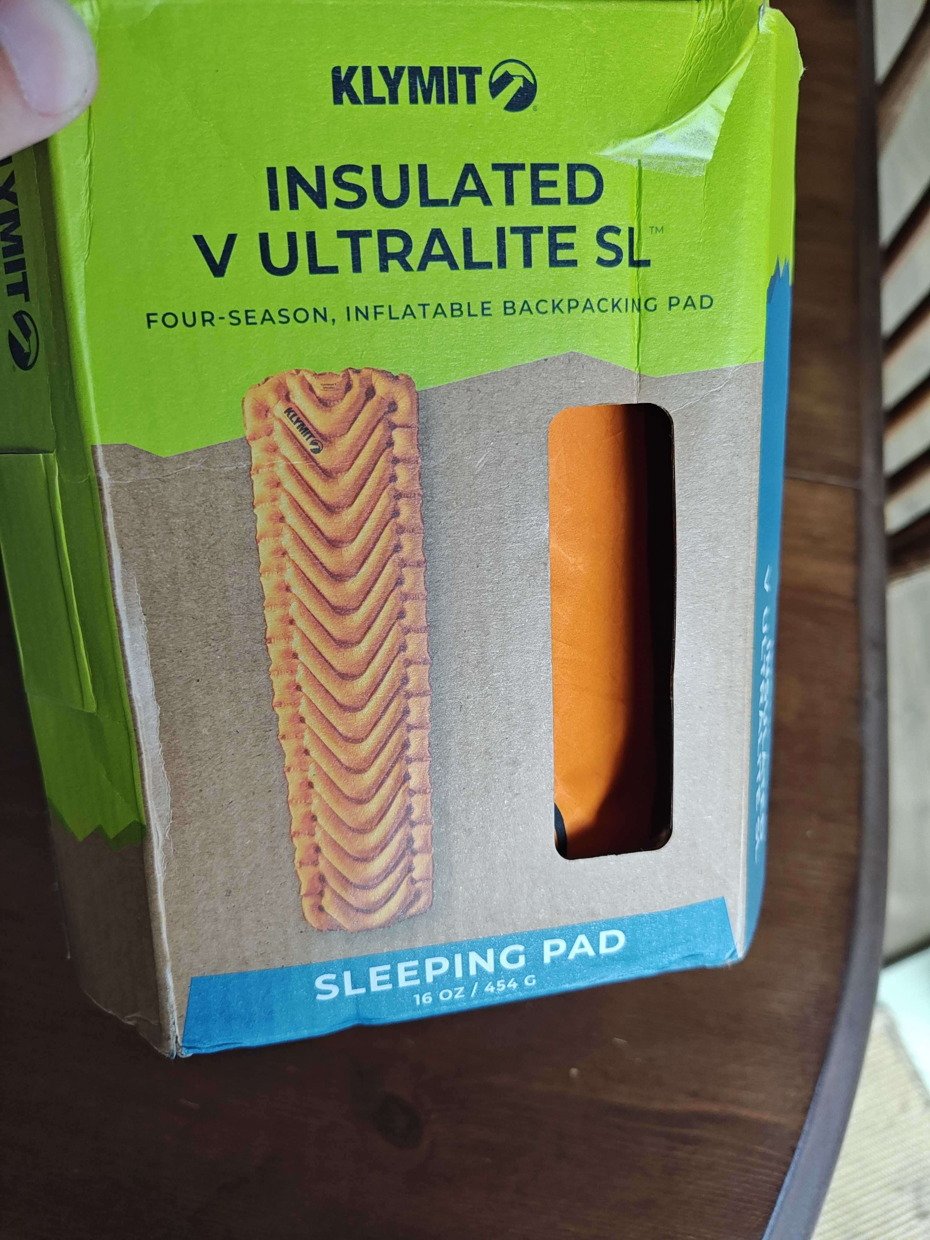 Materac klymit insulated static v ultralite