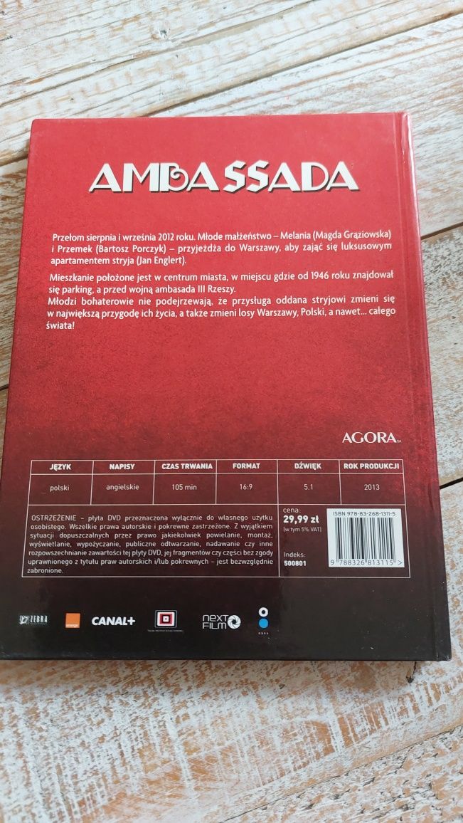 Ambasada. Film Dvd