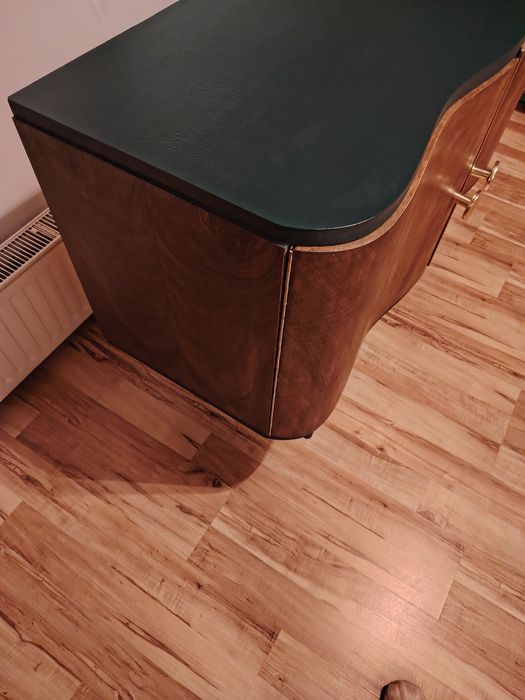 Komoda drewniana z okresu prl