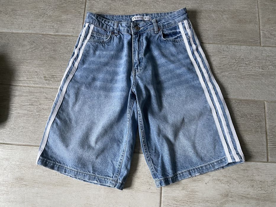 Джинсові бермуди