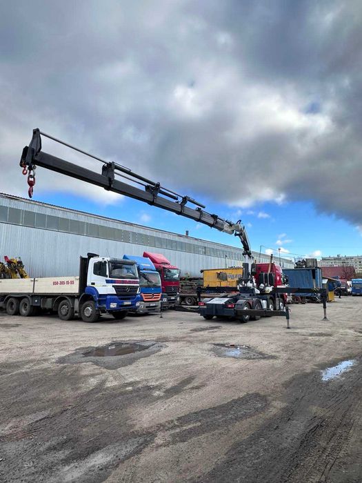 Volvo FM 440, 2008 р. з маніпулятором FASSI, зусиллям 66 т/м