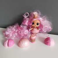 LOL Surprise Hairvibes peruki plastikowe i prawdziwe różowe włosy