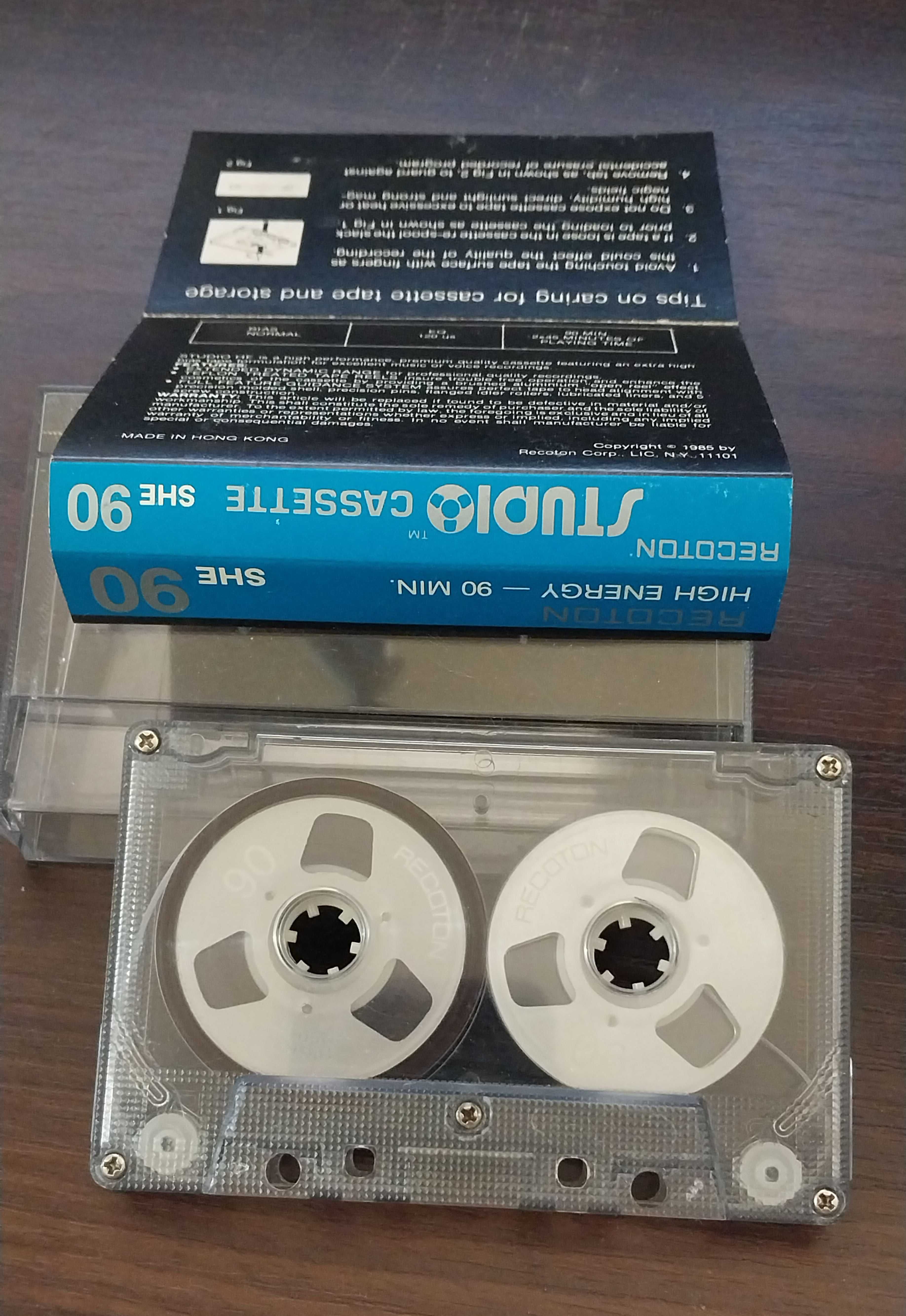Аудіокасета , Аудіо касета TDK CDing II та D90- хром