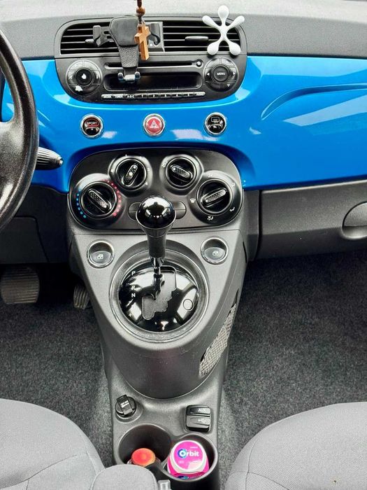 Fiat 500 Pop 2015 Blue 1.4L автомат